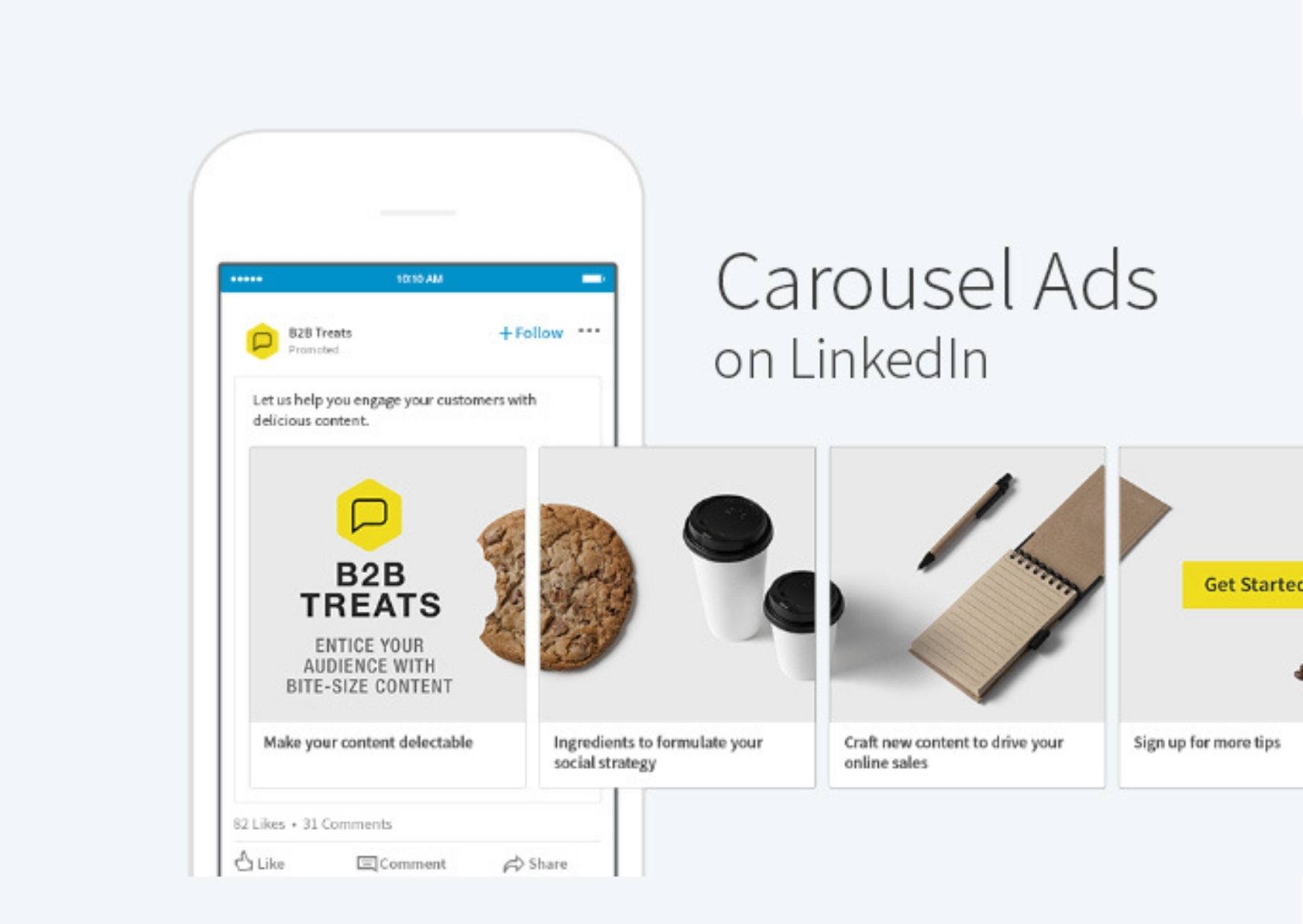 Vertel nu jouw verhaal met LinkedIn Carrousel Advertenties